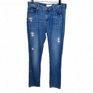 Aritizia The Castings Slim Boyfriend Distressed Jeans Size 28